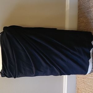 Dried van Noten Navy Wrap Skirt sz 36